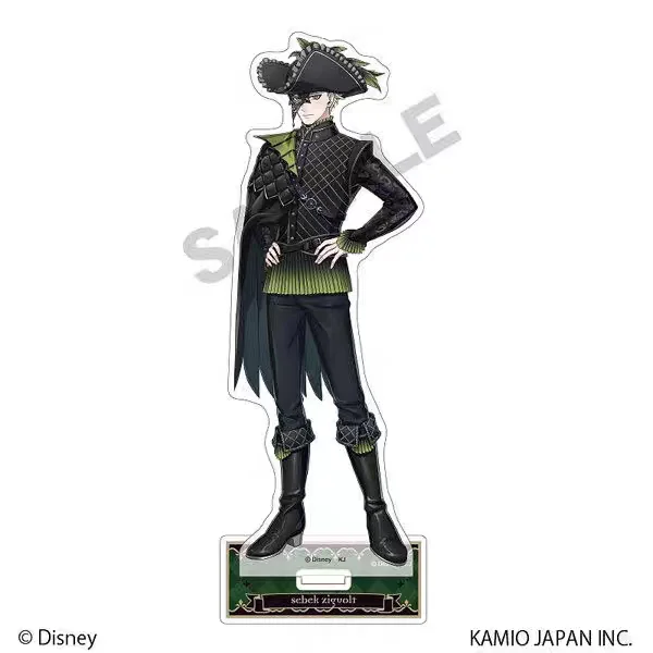 Twisted Wonderland Acrylic Keychain and Stand - Anime Action Figure Ornament and Desktop Accessory