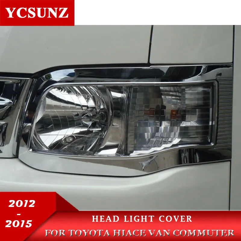 2012-2015 Крышка головного света для Противотуманные фары Toyota Hiace Commuter Van 2012 2013 2014 2015