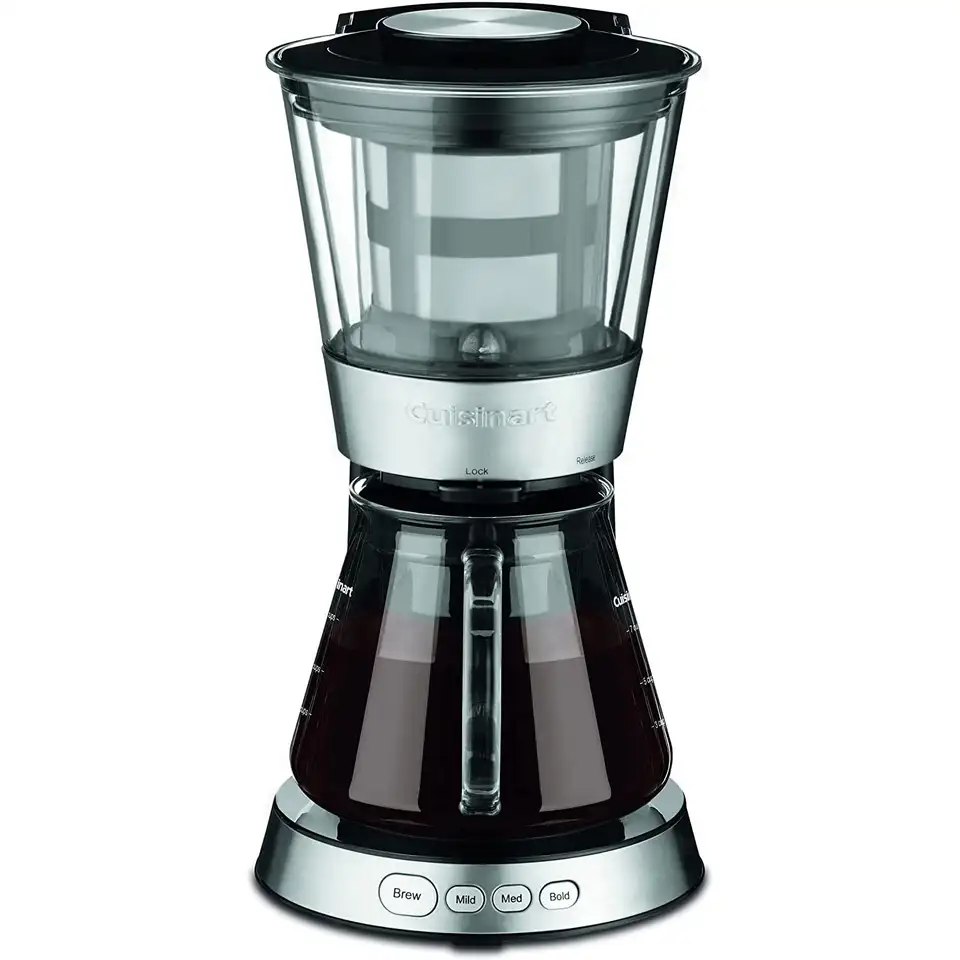 Automatic Cold Brew Coffeemaker with Glass Carafe