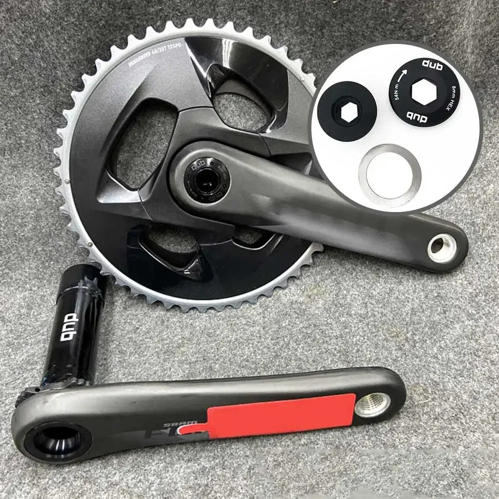 자전거 크랭크 암 1 X 볼트 자체 추출식 M18/M30 For-SRAM SPARE DUB GX RED 약 17g 내구성이 뛰어나고 실용적입니다.