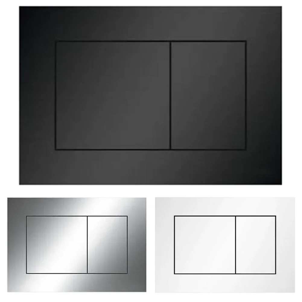 1x Bathroom Dual Flush Plate For TECE 9240401 9240407 9240417 Bathroom Toilet Water Tank Working Panel Accessories
