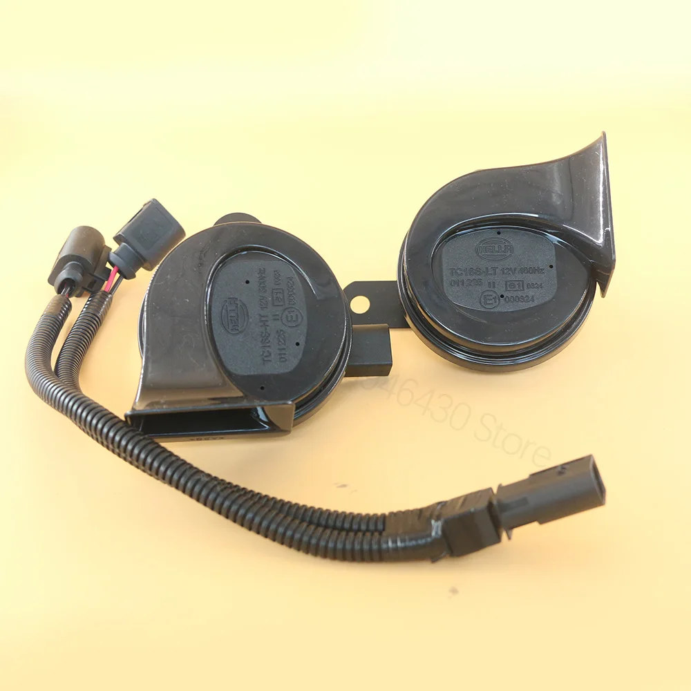 Car siren horn for Volkswagen new POLO Jetta ID4 ID3 Golf 6 MK6 Skoda New Octavia Fabia Komik high bass horn modification