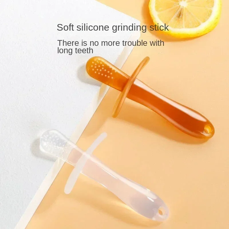 Baby Silicone Pacifier High-quality Food Grade Pacifier Silver Nanoparticle Transparent Newborn Baby Gift