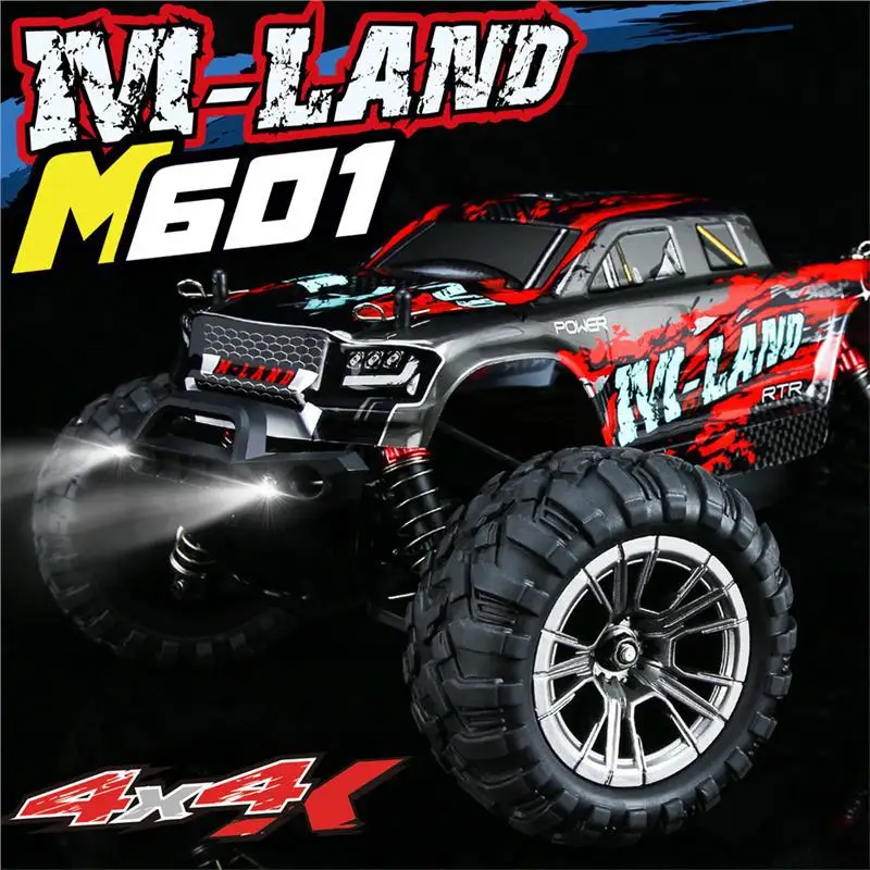 New M601 1/16 Rc Car Full-Scale 4wd Off-Road Remote Control Car Model Climbing Car High Speed Toys For Boy Festival Gifts 2