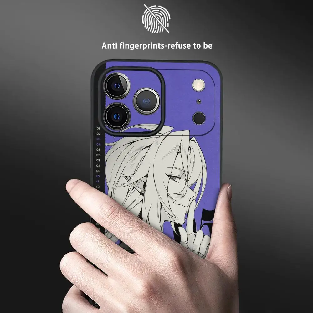 Stylish Black Frosted Soft Shell Zenless Zone Zero Phone Case
