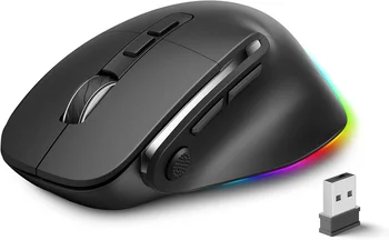 Ergonomic Dual Mode Gaming Mouse Type-C Charging Computer Accessory (For PC, Mobile Phone) 1