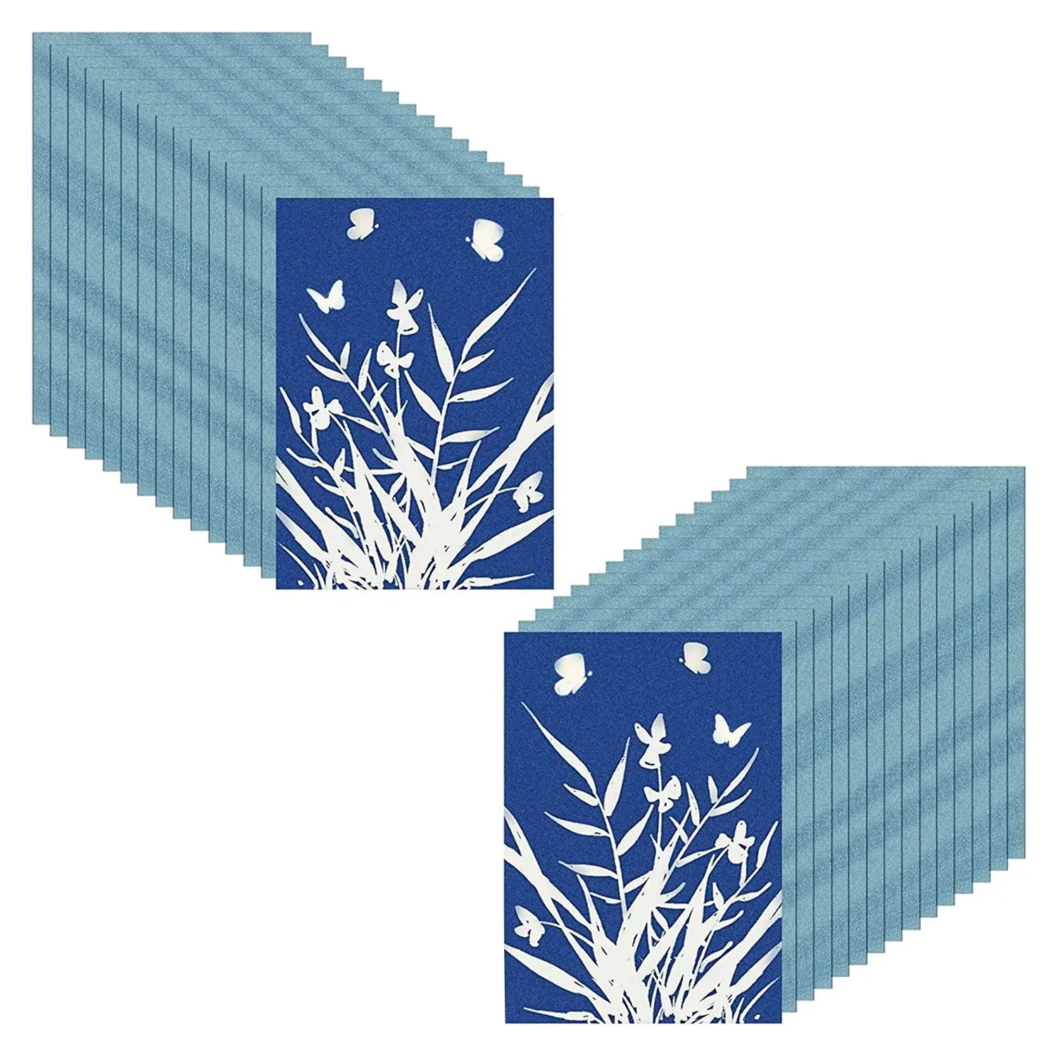 

Бумага Cyanotype, 30 шт., набор для печати A5 Sun, высокочувствительная бумага для печати на солнце, бумага для печати на солнечных батареях