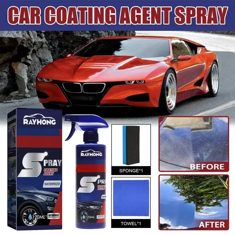 Ceramic Car Coating Spray Waterless Quick Wash
