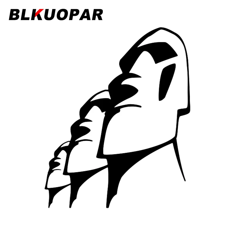 

BLKUOPAR Пасхальный остров, автомобильная наклейка, устойчивая к царапинам, оригинальная графика, оригинальная Декорация