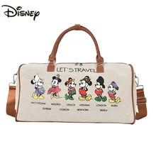 

Disney Mickey Fashion Ladies Handbag Luxury Brand Ladies Travel Bag High Quality Multifunctional Large Capacity Storage Gym Bag