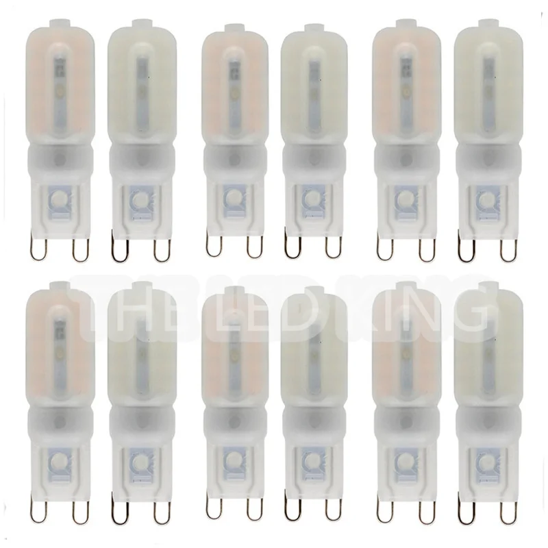 Description Picture 5 of item10X Dimmable G9 LED Light Bulbs 220V 110V Spotlights 2835 Bright Home Chandelier Lamps 9W 5W 7W Replace 30W 40W Halogen Ampoule