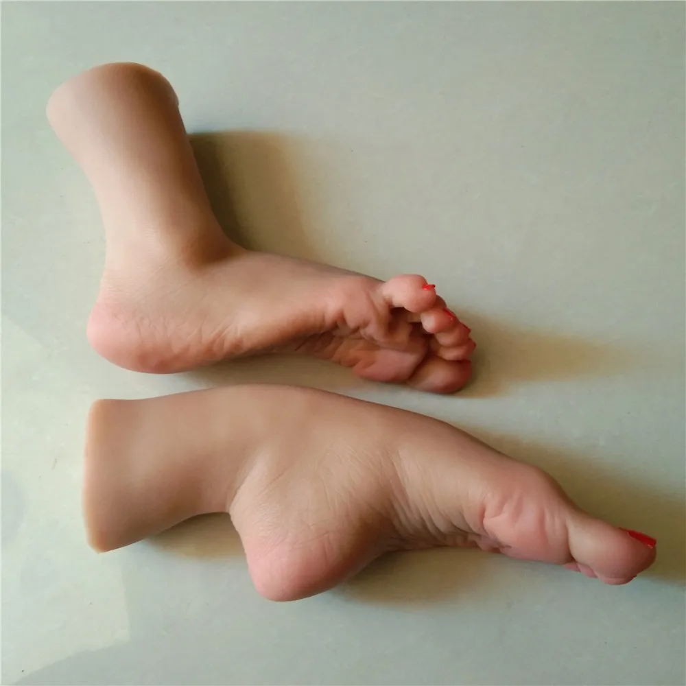 Female Feet Bdsm Tools Job Toys Estim Men Foot Fetish Ballstretcher Silicone E-stim Model Electric Shock Anal Plug Girls Women
