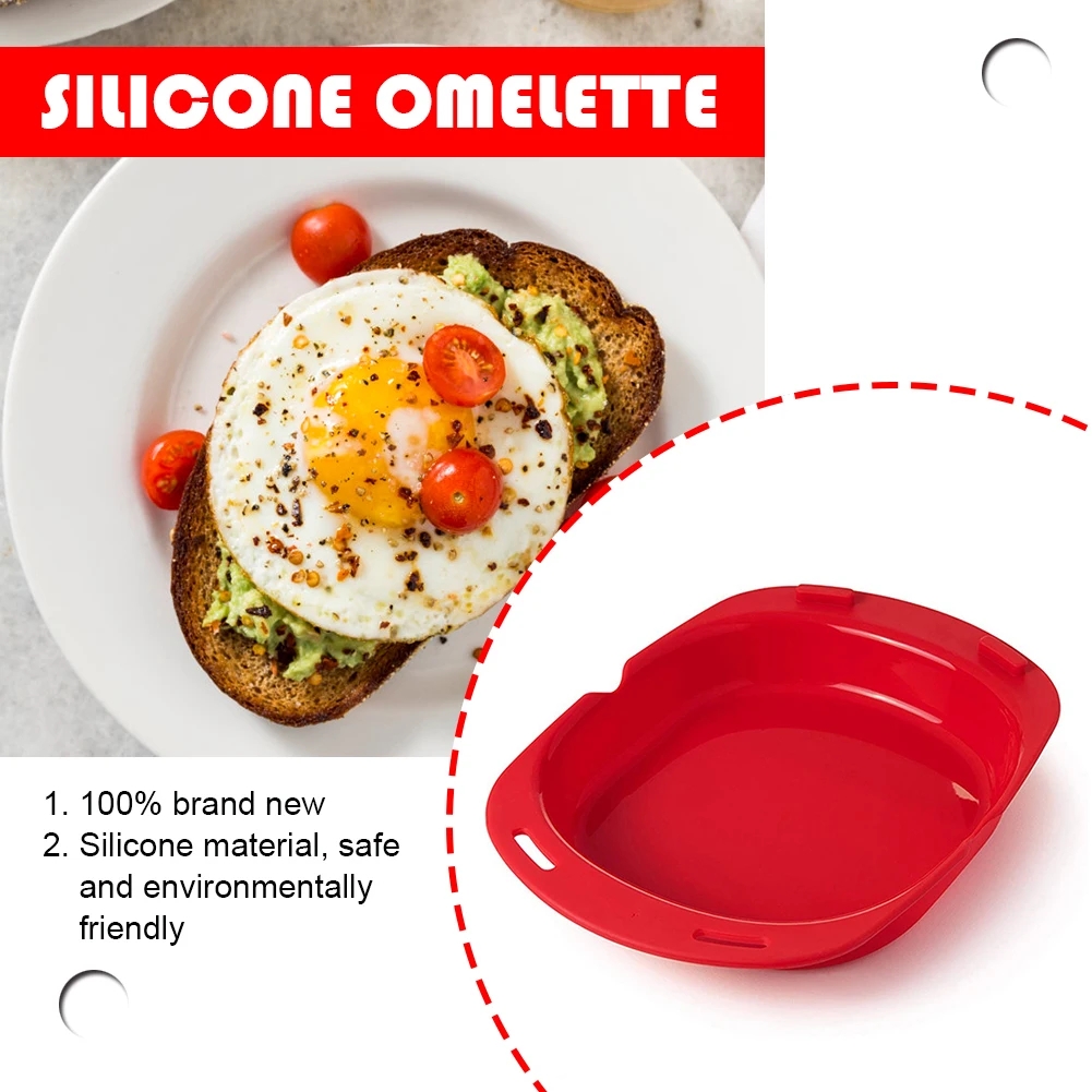 Silicone Omelette Mold and Egg Roll Maker