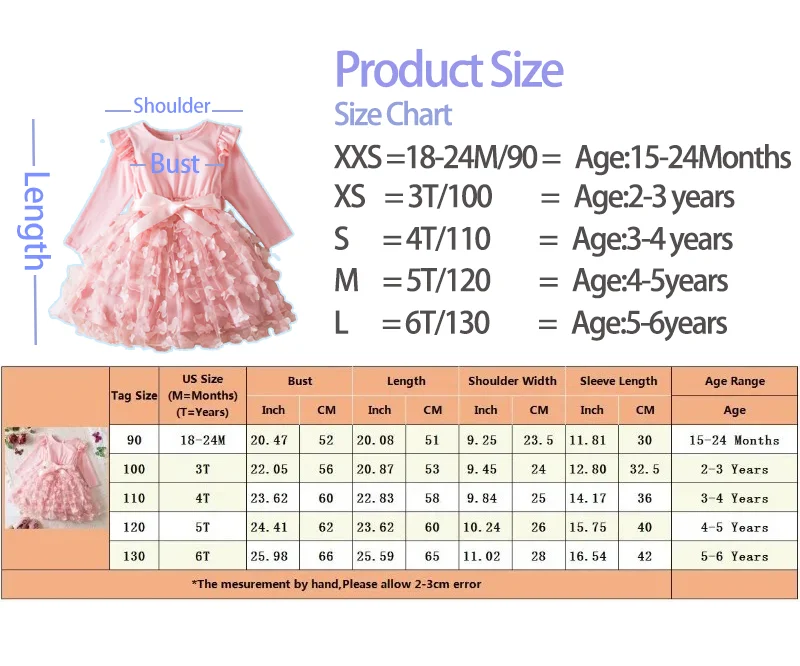 Mickey Minnie Mouse Girl Baby Dresses Spring Autumn Child Long Sleeve Sweet Princess Newborn Casual Dress Birthday Party 2-6Y 2