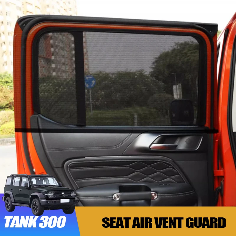 Anti-Mosquito Screens for GWM WEY Tank 300 2020-2024 Car Window ...