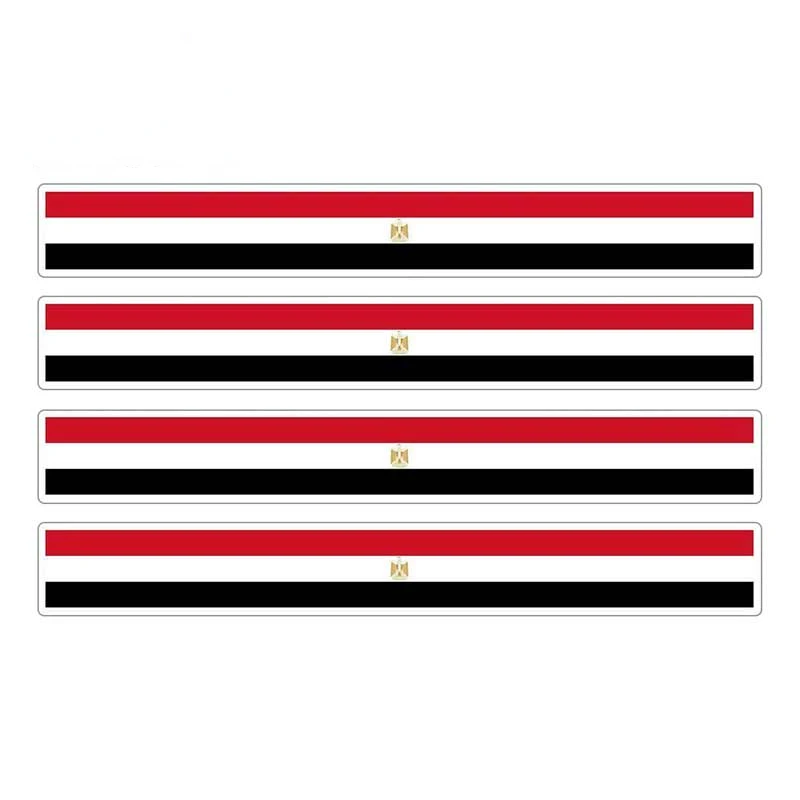 

Car striped racing flag car bumper sticker bicycle motorcycle tuning Egyptian car sticker