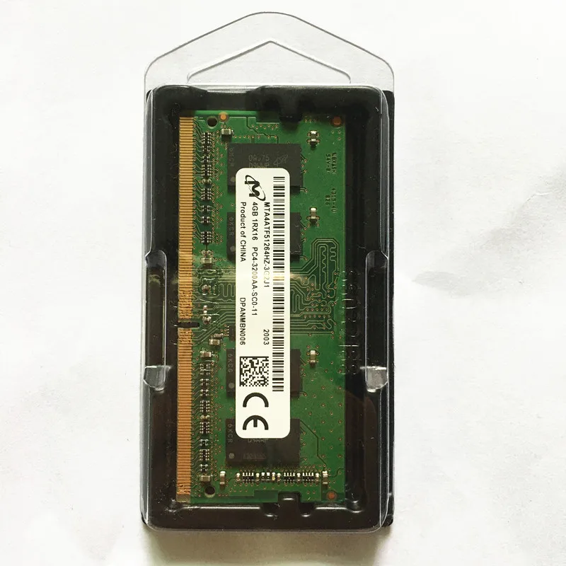 Micron DDR4 RAMS 4GB 3200MHz Laptop memory DDR4 4GB 1RX16 PC4