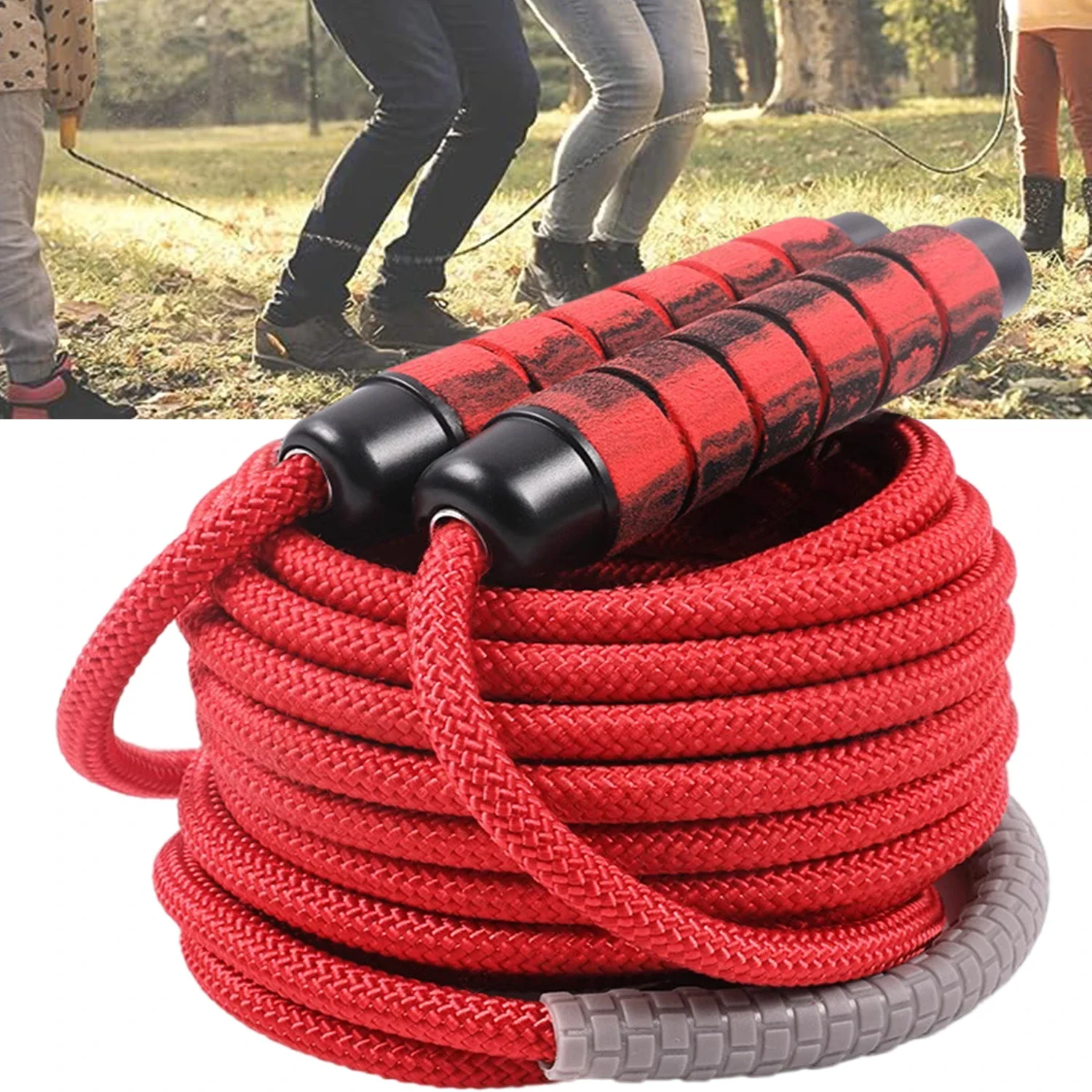 Jumping Rope, Skipping Rope, Multi-person Group  