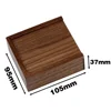 4.13x3.74x1.46inch Wood Box Free Engraving Name Maple Square Wooden Storage Box for Jewelry Or Collect Accessories Wood Decor 6
