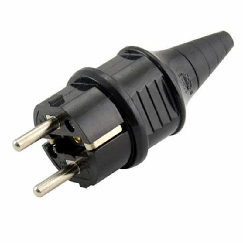 Multicolor Waterproof 16A 250V EU Standard Industrial Plug