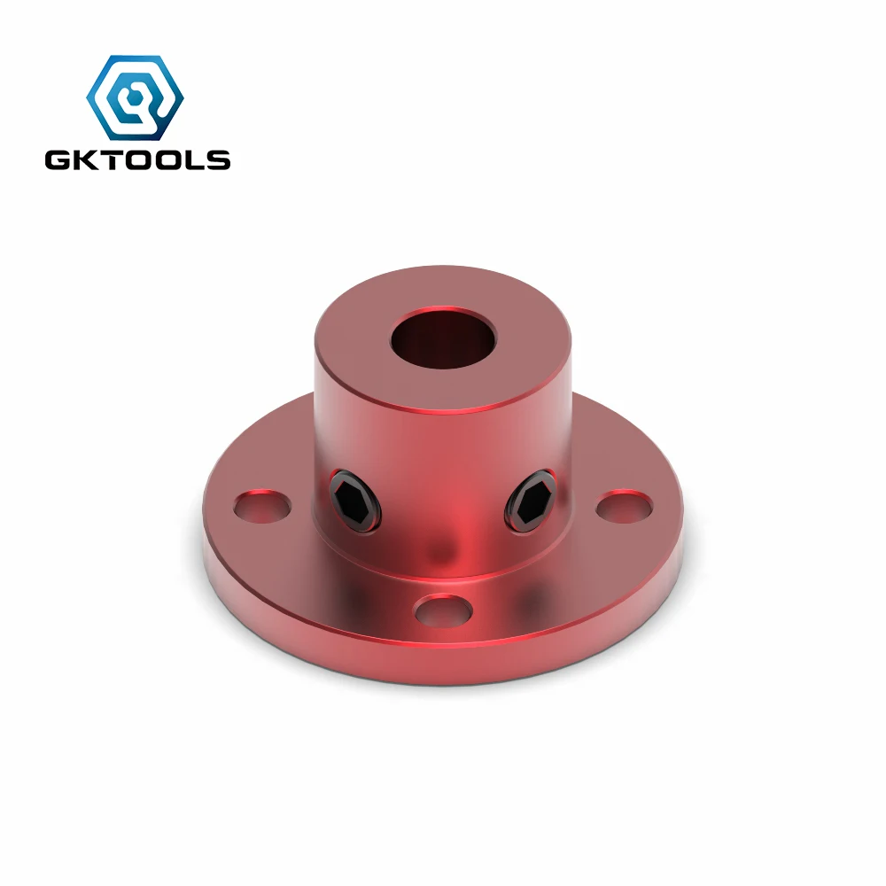 Aluminum Alloy Flange Coupling 3mm 4mm 5mm 6mm 8mm Purple Seat Axle Shaft Support 1set 3D printer Accessories