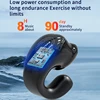 Wireless Ear Clip on Headphone TWS Bluetooth 5.3 Earphone Single in-Ear HiFi Stereo Touch Control Sports Headset with Mic 2