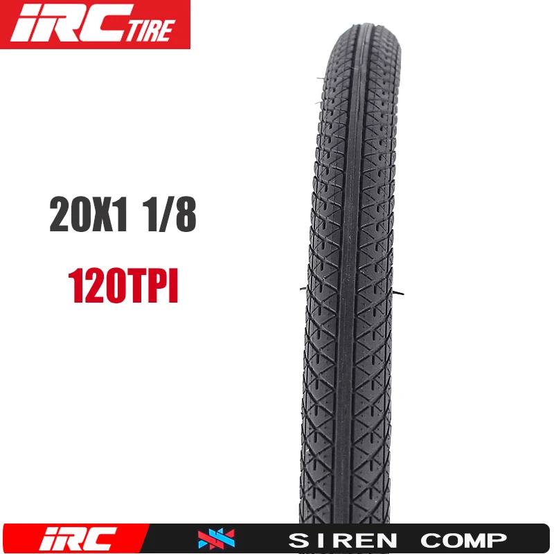 IRC SIREN COMP 20 inches BMX Bicycle Fold Tire 20x1 1/8 451Small Wheel Bike Tire 120TPI Retro bicycle tires