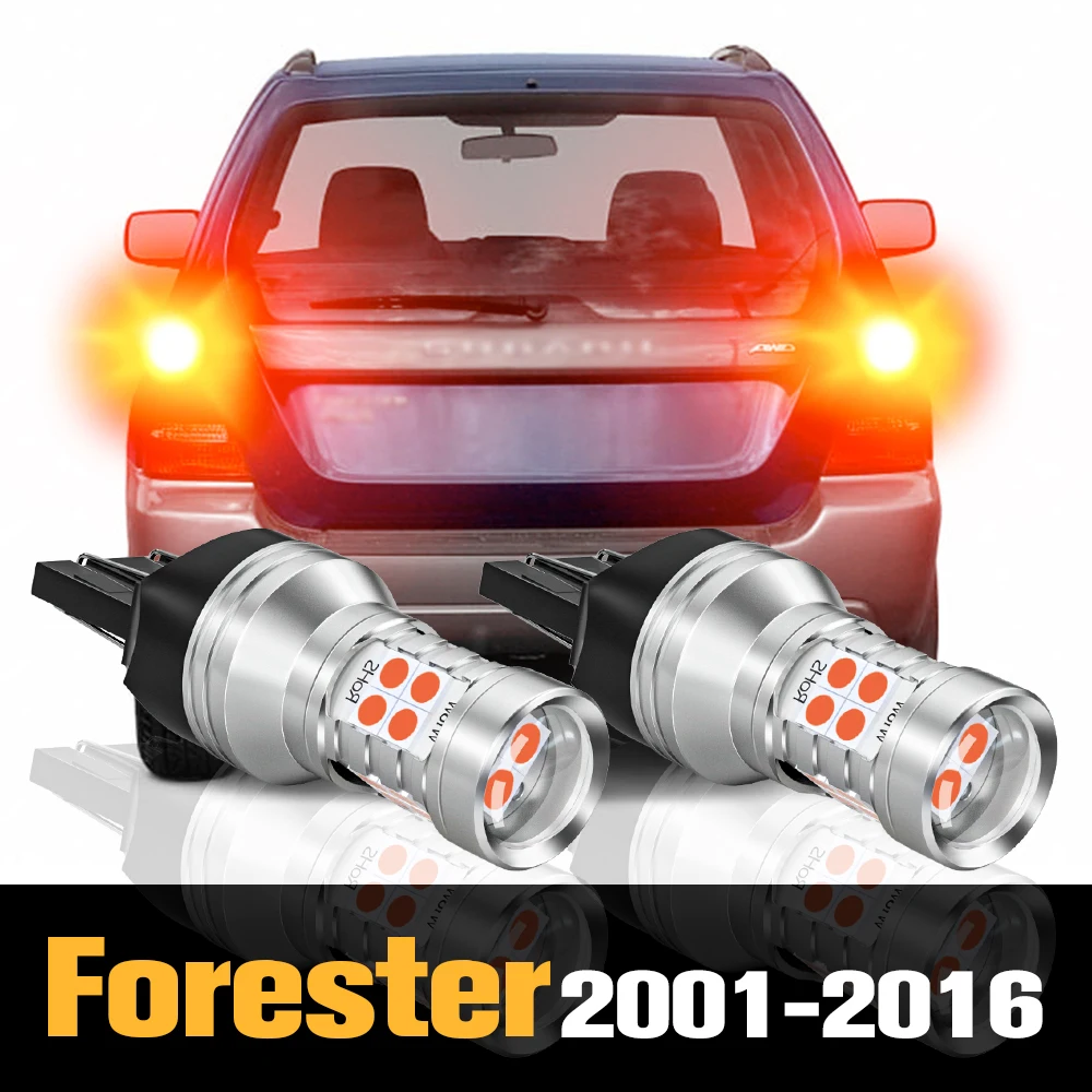 

2pcs Canbus LED Brake Light Accessories For Subaru Forester 2001-2016 2005 2006 2007 2008 2009 2010 2011 2012 2013 2014 2015