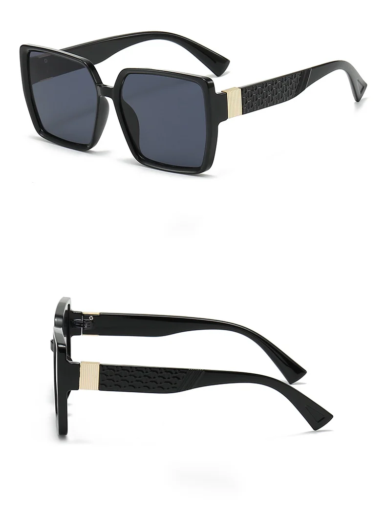 2024 New Fashion Trendy for Women UV Protection Instagram Network Red Slimming Advanced Tone Sunglasses Powder_voghion.com