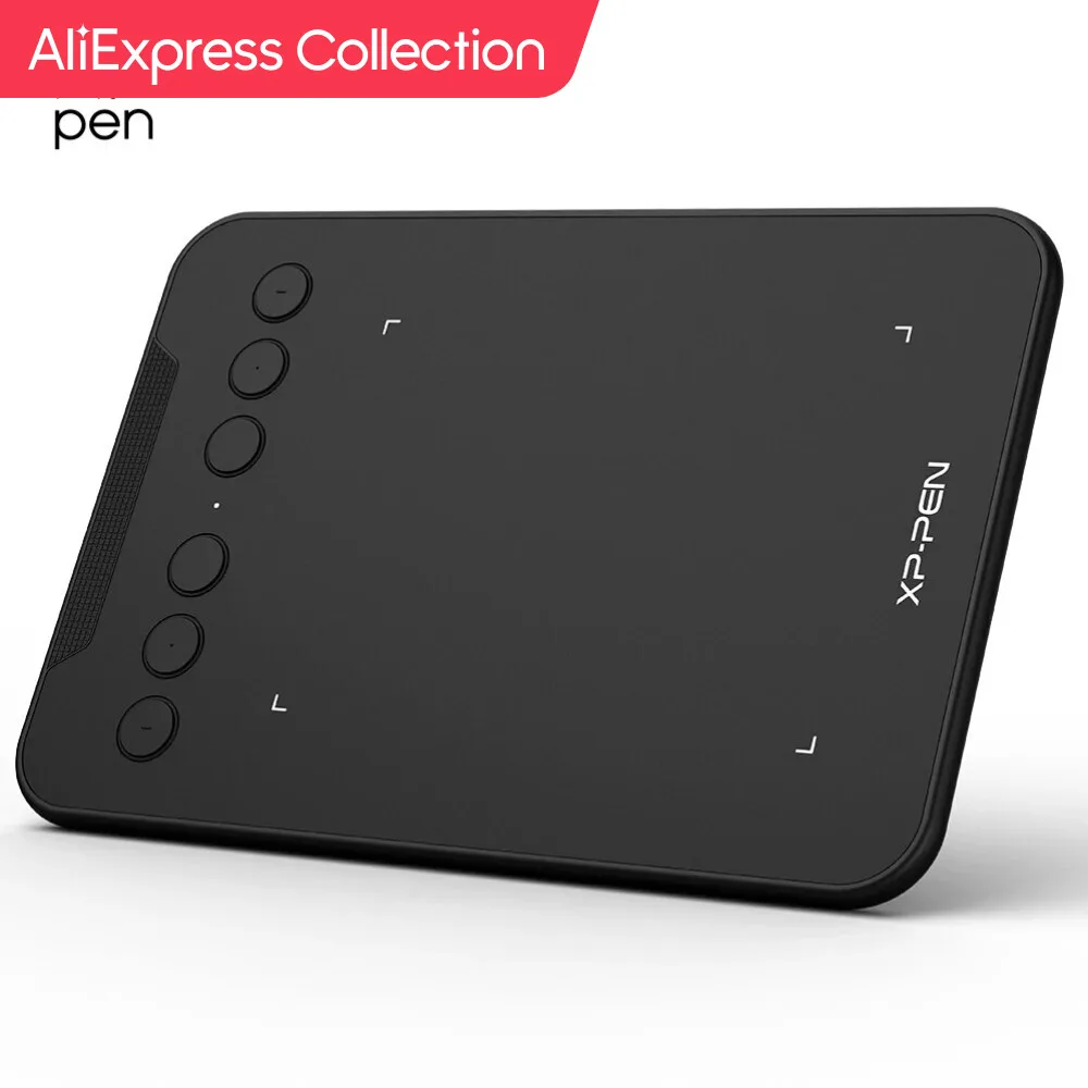  AliExpress Collection XPPen Graphics Tablet Digital Drawing Tablet 4x3 Inch Deco Mini4 8192 Levels with 6 Shortcut Keys for 
