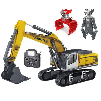 RC 1/14 K970 koparka zdalnego sterowania ciężkiego górnictwa koparka hydrauliczna imitacja metalu modelu