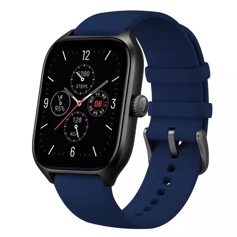 Cinturino di ricambio compatibile con Amazfit GTS3 GTS 2e Cinturino di ricambio in pelle, accessorio flessibile per GTS2 MINI BIP S LITE
