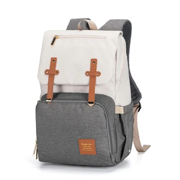 Zaino per pannolini borsa per passeggino mummia papà borsa impermeabile Oxford kit per pannolini per allattamento confezioni per maternità supporto per scaldavivande USB nuovo