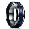 Bagues en acier titane couleur argent 8mm pour hommes et femmes, bagues en acier inoxydable brossé mat, bijoux cadeaux de mariage