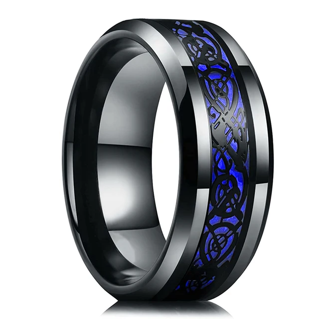 Bagues en acier titane couleur argent 8mm pour hommes et femmes, bagues en acier inoxydable brossé mat, bijoux cadeaux de mariage
