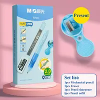 M&G Mechanical Pencil Set ,2mm Mechanical Pencils, with Eraser Refill and Sharpener for School Supplies, Drawing 1