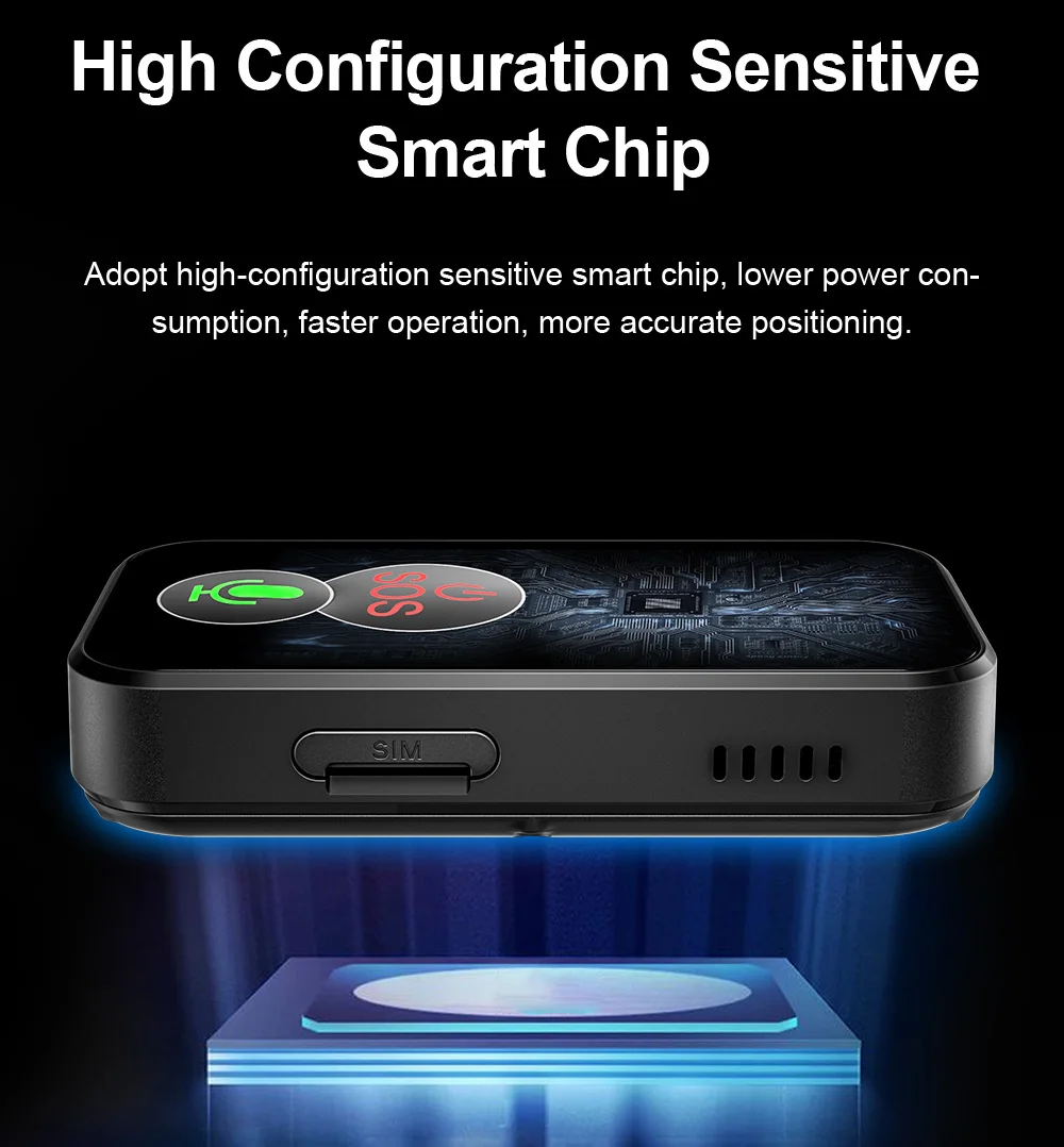 4G Tracking Tracker SOS Wireless WiFi Caregiver Pager Old People Locator Fall Alert Tracker IP67 Anti Lost Medical Alert Elderly