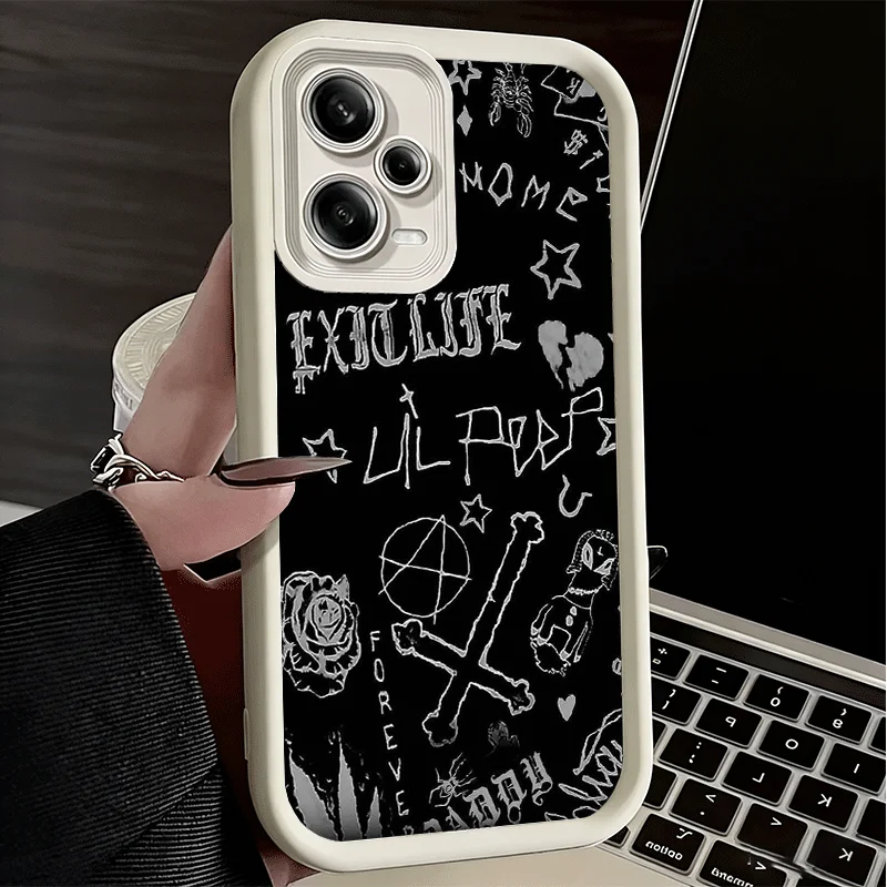 Lil Peep Hellboy Love Soft Phone Case - Universal Fit
