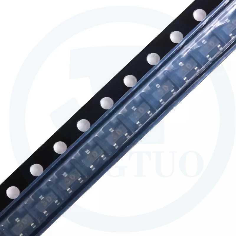 SMD 칩 트랜지스터, 3D MMBTA44, 0.2A, 400V NPN SOT-23, 50 개