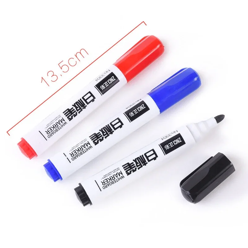 Whiteboard Marker Pens 10 Pens/Box Easy To Wipe Quick Drying Water-based Marker Repetitive Writing Board Erasable white marker pens pen marker marker pens whiteboard pens dry erase markers