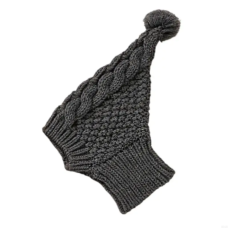 Modische Hunde-Strickmütze mit angenehm zu tragender, dehnbarer Pullover-Mütze für Whippets, italienische Windhunde, für den und – Detail 5
