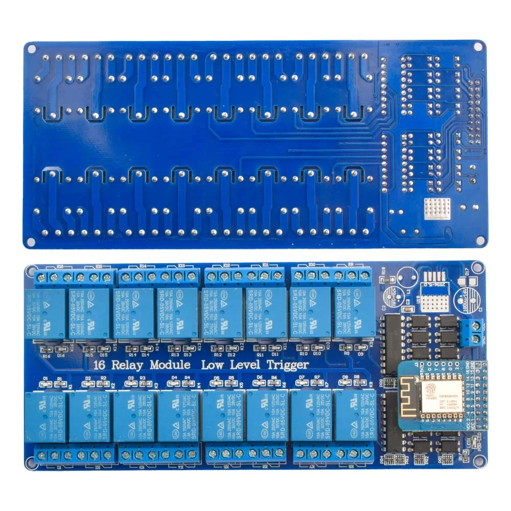 5V 12V com Optoacoplador Onboard ESP8266 Módulo WIFI Para Arduino DIY Kit
