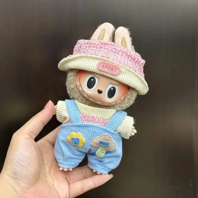 らぶぶ服15-17cm Labubu GD着せ替えアウトフィット Gd Same Style Only Clothes 15/17cm Labubu Exquisite And