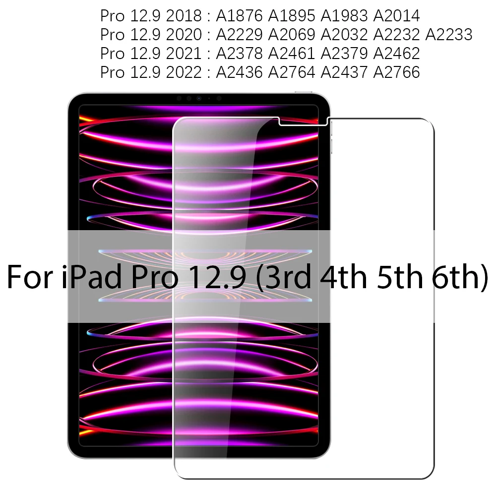 Premium Tempered Glass Screen Protector Set - Pack of 2