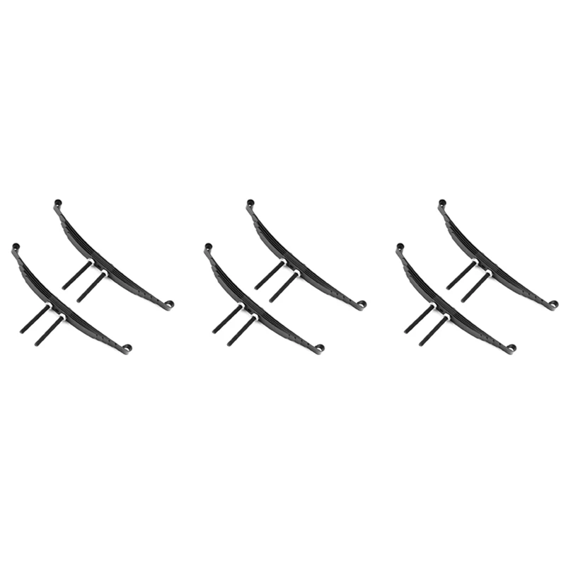 

6 комплектов стальных листовых пружин для 1/14 Tamiya RC тракторный прицеп модель грузовика обновленные детали для автомобилей запасные аксессуары, D-Прямая поставка