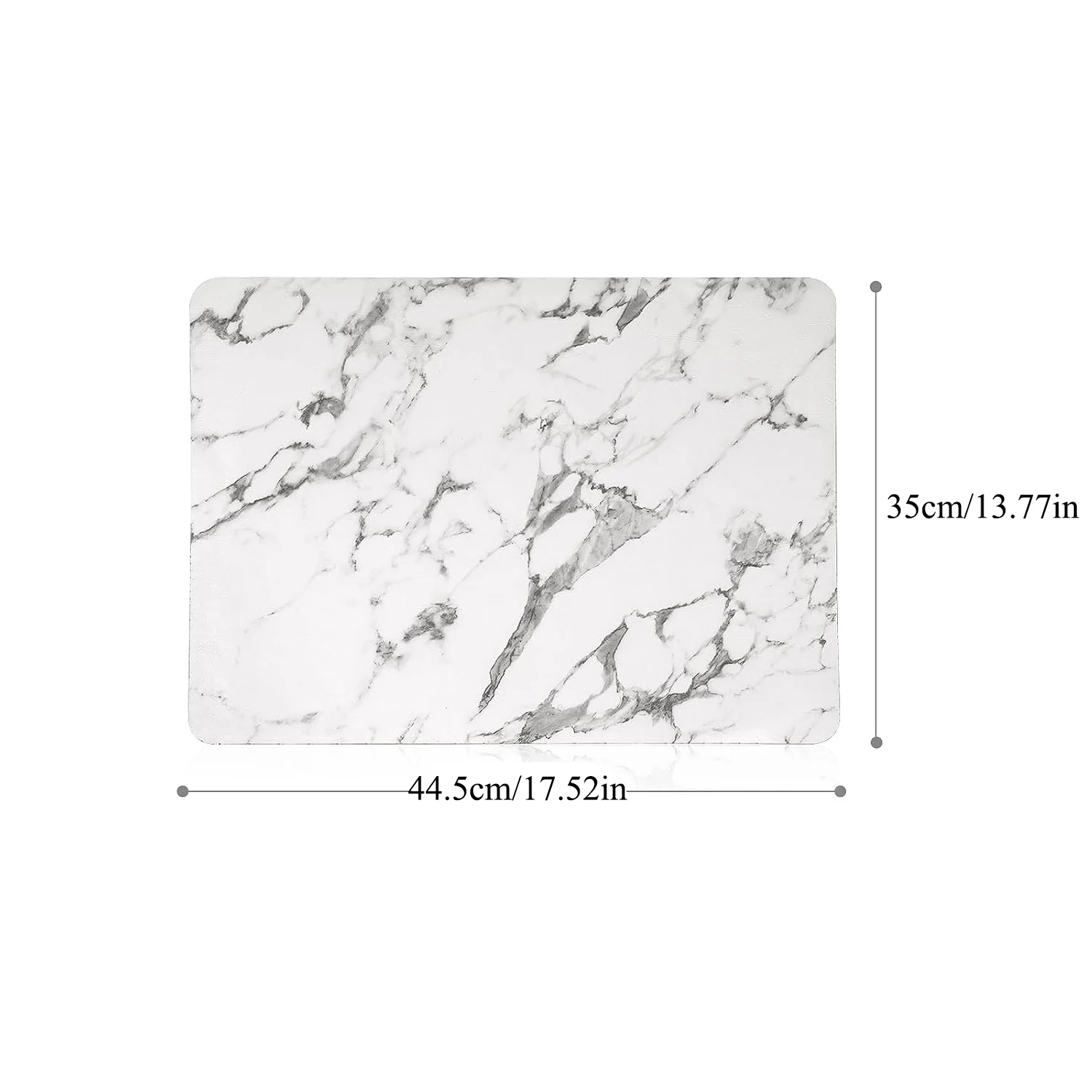 1pc Marble Pattern Nail Art Table Mat Nail Hand Rest Pad for Armrest Pad Soft Microfiber Faux Leather Mat nail art table mat nail arm rest nail hand rest