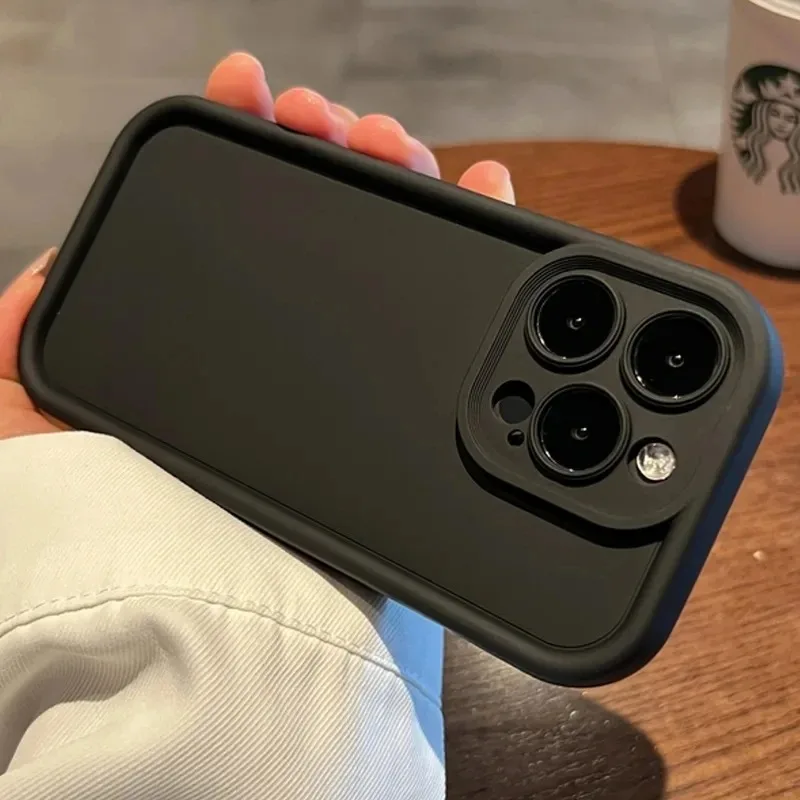 Şeker Renk Telefon Kılıfı iPhone 16 pro max 15 14 Pro Max 13 12 mini 11 Xs XR 7 8 Artı 6s 5 SE Darbeye Dayanıklı Yumuşak Silikon Kapak