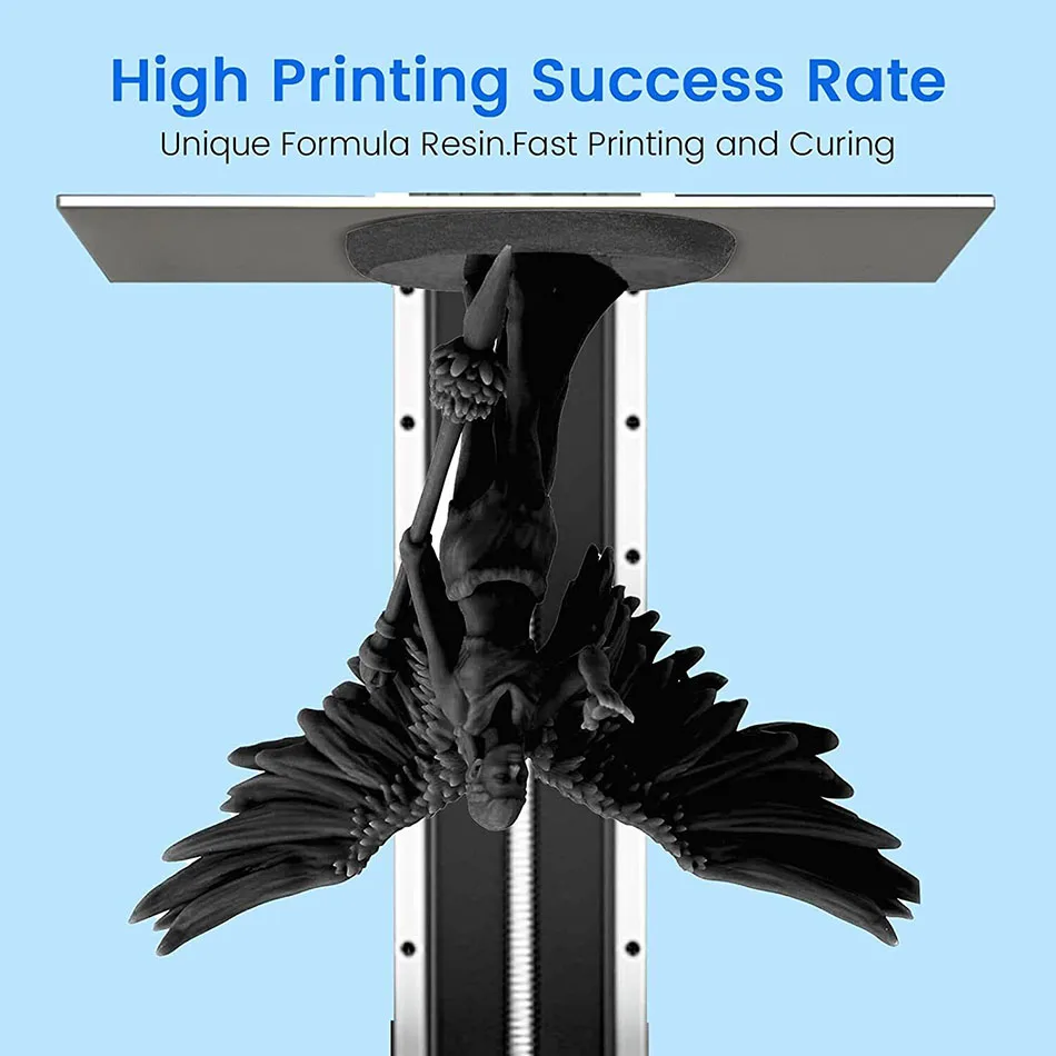 Jayo Sunlu3d Impressora Resina de Baixo Encolhimento Resina de Fotopolímero Padrão para Impressoras Lcd 3d Cura uv 2k 4k 6k 8k 405nm 1kg - Imagem 2