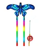 Dynamic Kites 3D Fishing Rod Line Kites Small Kites Easy Flying Toy Long Tail Kites Popular Beach Activity Parent-Kids Favor 1