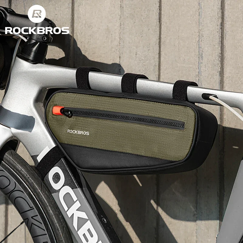 ROCKBROS – sac réfléchissant pour Tube de cadre de vélo, 1,7 l